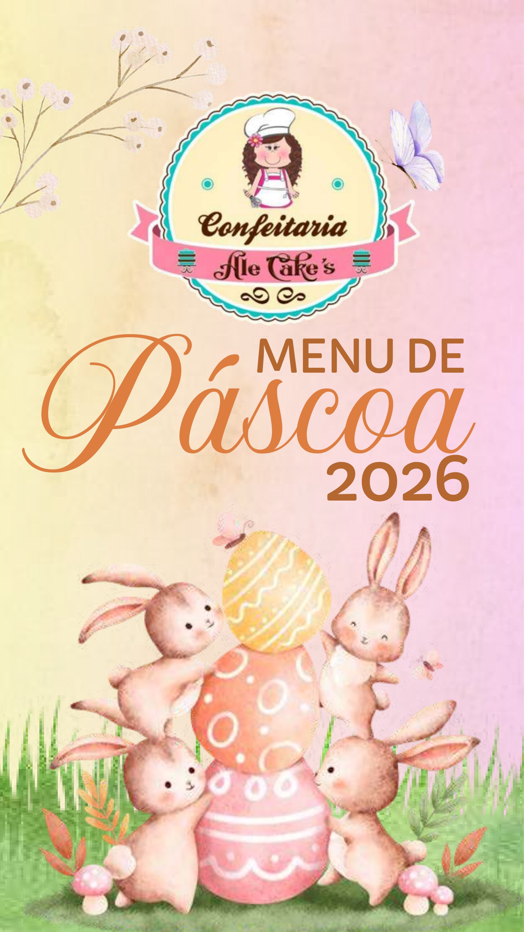 Cardápio de Páscoa 2026 — página 1