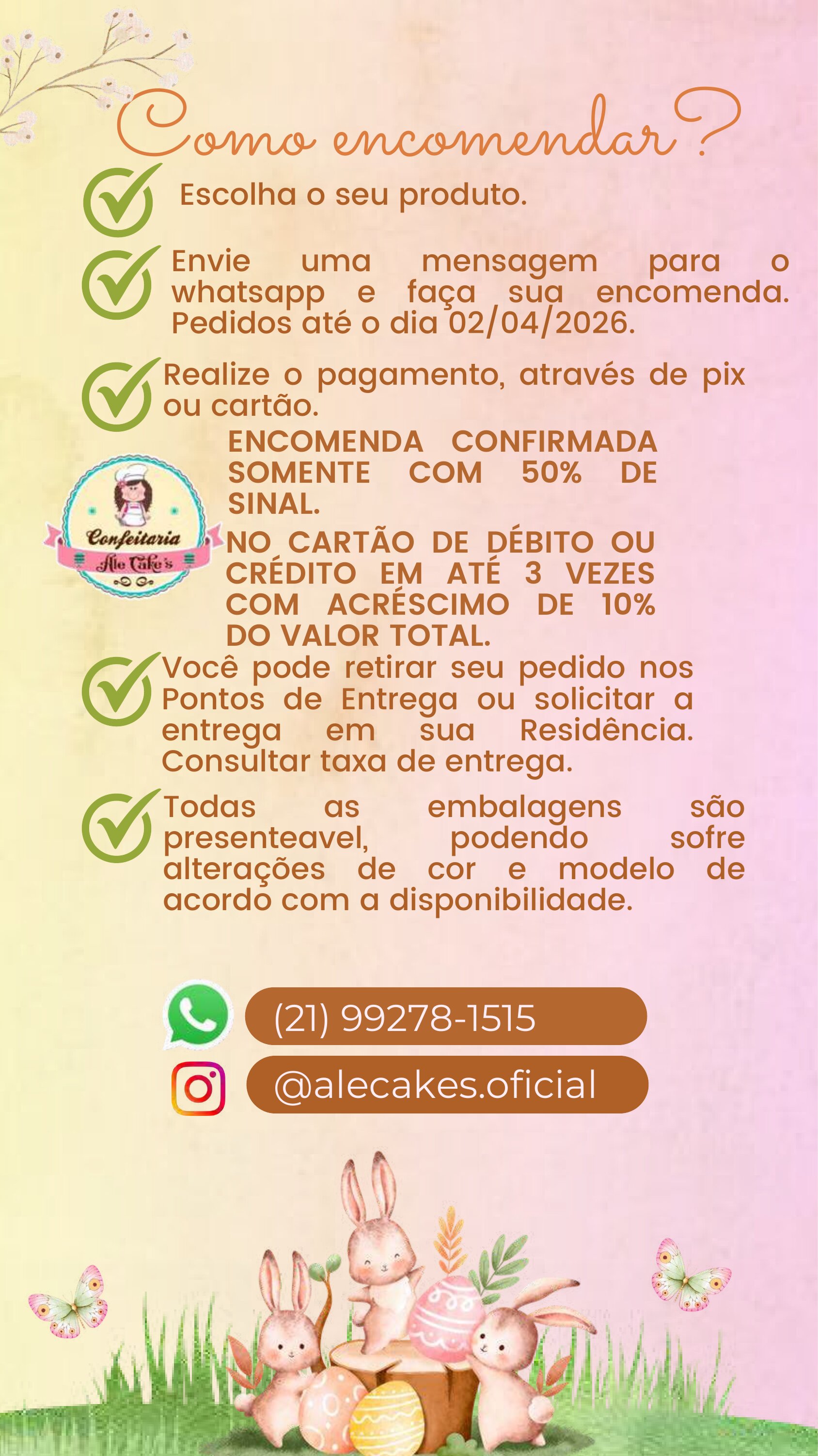 Cardápio de Páscoa 2026 — página 13